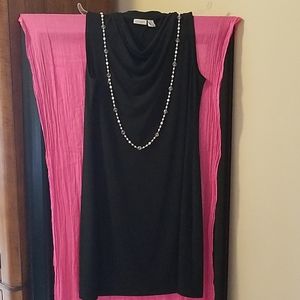 Black dress Chico's NWOT
